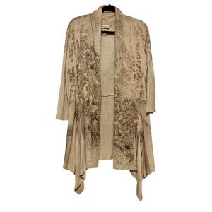 Vintage Studio Gems Boho Fairy Grunge Duster Cardigan Women Size M Romantic Goth